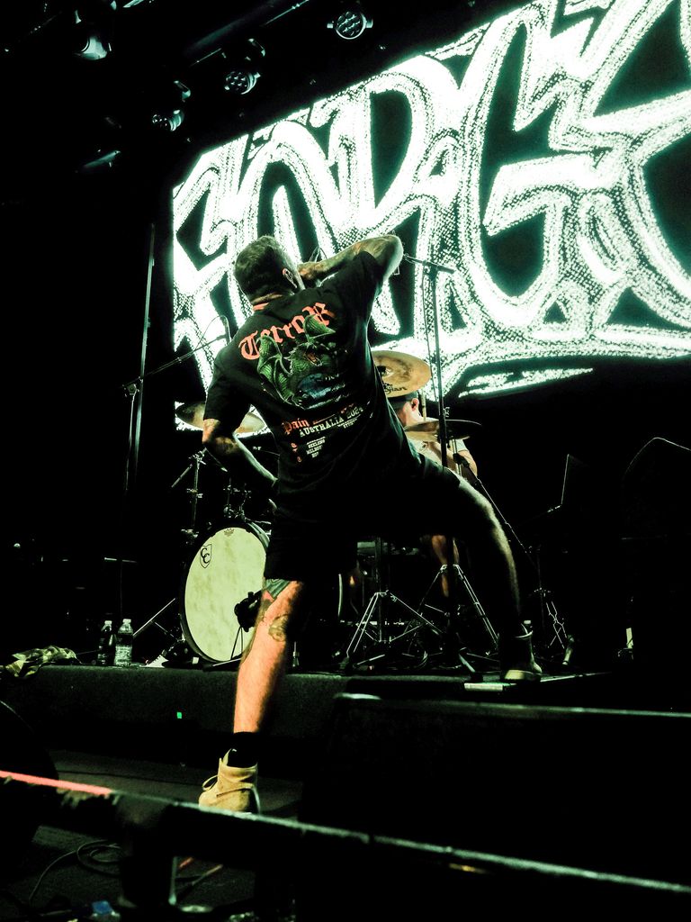 Forge performing live in Adelaide at Lion Arts Factory